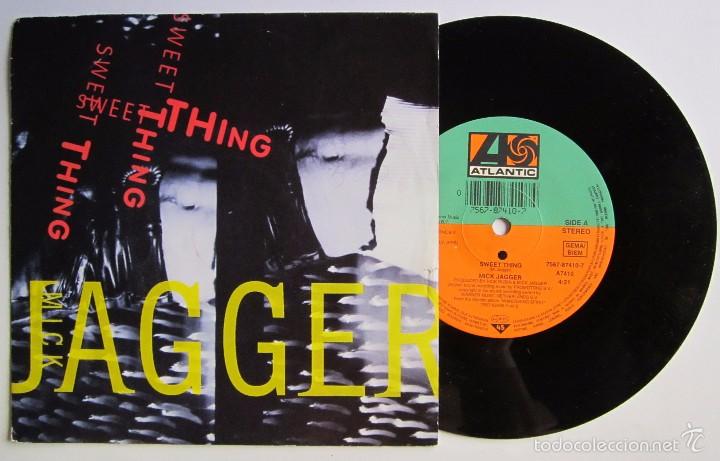 Discos de vinilo: (35) VINILO SIGLE JAGGER SWEET THING - Foto 1
