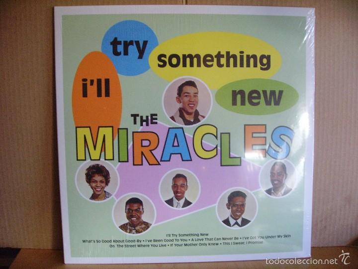 Discos de vinilo: THE MIRACLES ---- I&acute;LL TRY SOMETHING NEW - Foto 1