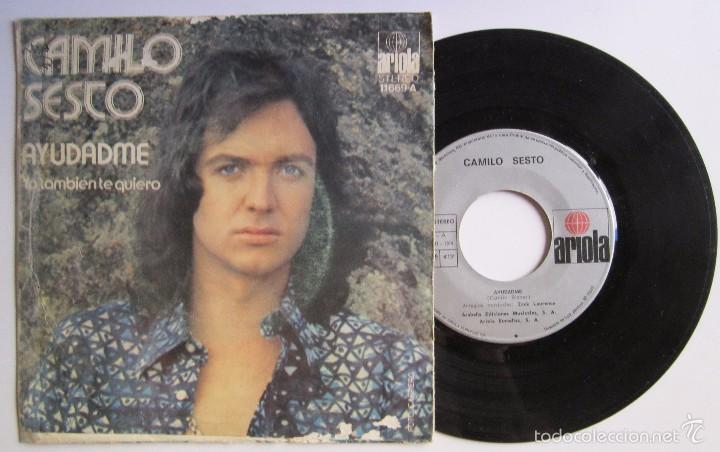 Discos de vinilo: (10) VINILO SIGLE CAMILO SESTO AYUDAME - Foto 1