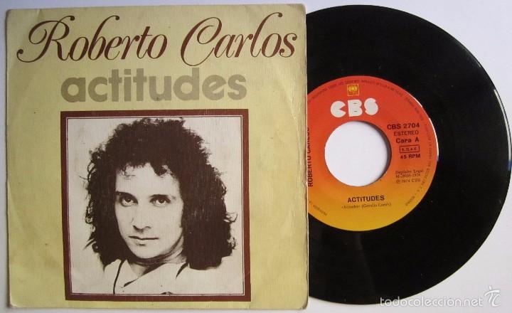 Discos de vinilo: (18) VINILO SIGLE ROBERTO CARLOS ACTITUDES - Foto 1