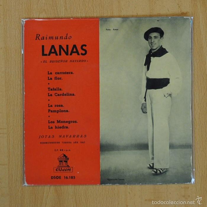 Discos de vinilo: RAIMUNDO LANAS - LA CARRETERA LA FLOR + 3 - EP - Foto 1