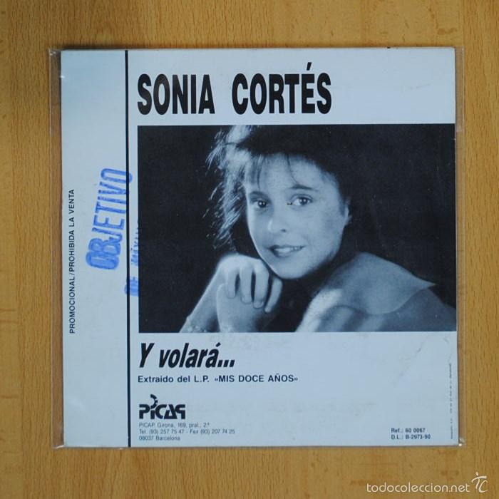 Discos de vinilo: SONIA CORTES - Y VOLARA - SINGLE - Foto 1