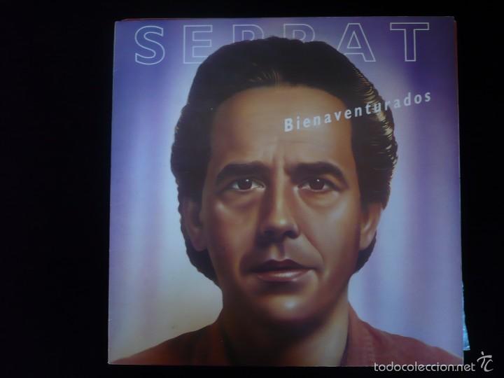 Discos de vinilo: serrat, bienaventurados - Foto 1