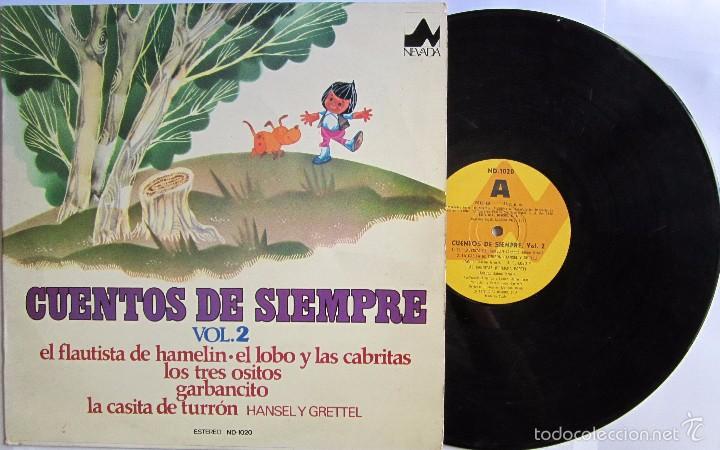 Discos de vinilo: (25) VINILO LP CUENTOS DE SIEMPRE - Foto 1
