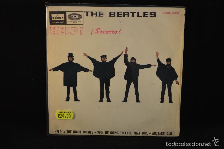 Discos de vinilo: THE BEATLES - HELP +3 - EP - Foto 1