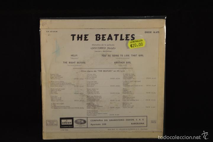 Discos de vinilo: THE BEATLES - HELP +3 - EP - Foto 2