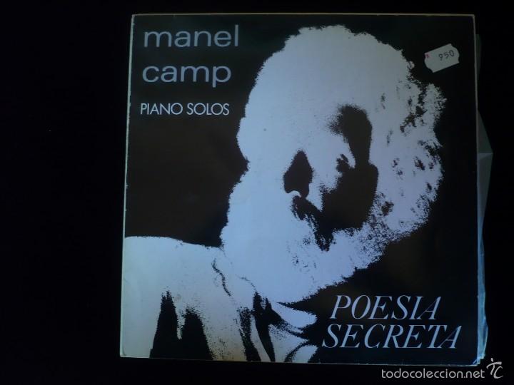 Discos de vinilo: manel camp, poesia secreta - Foto 1