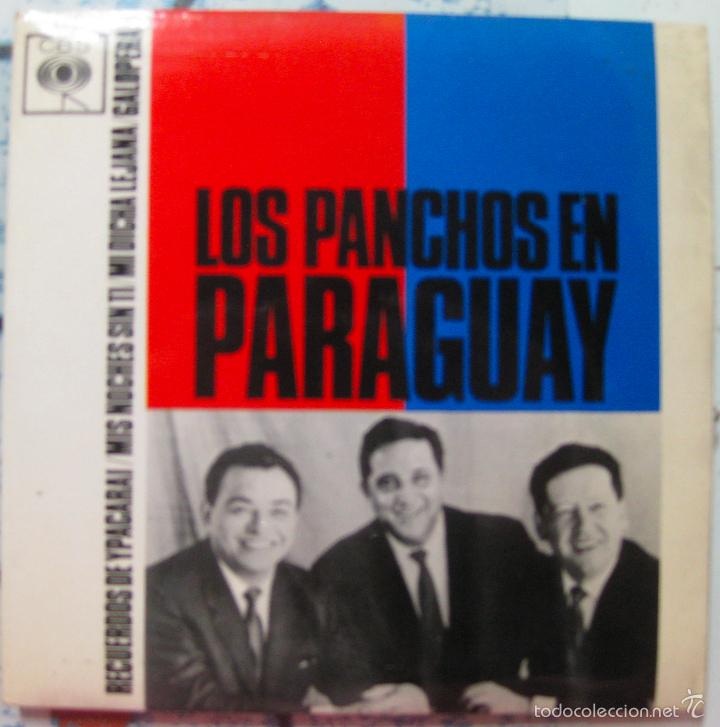 Discos de vinilo: Los Panchos en Paraguay. 1964 - Foto 1