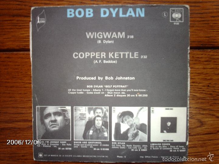Discos de vinilo: bob dylan - wigwam + copper kettle - Foto 3