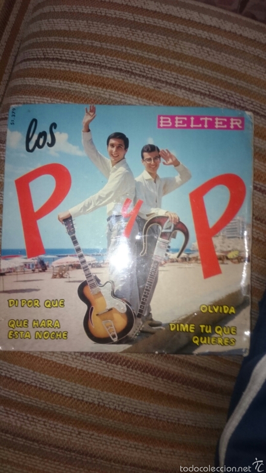 Discos de vinilo: Single los P y P - Foto 1