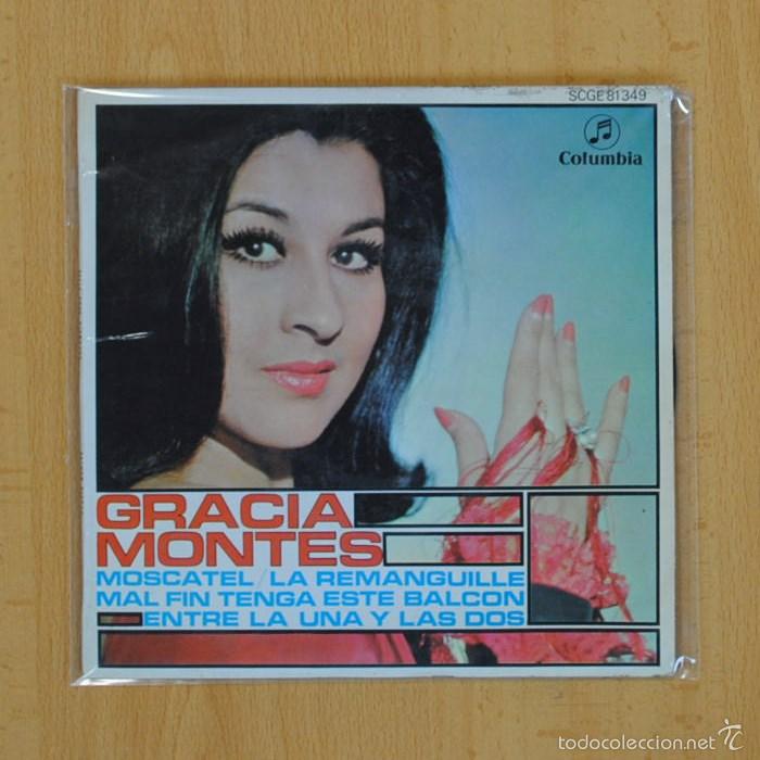 Discos de vinilo: GRACIA MONTES - MOSCATEL + 3 - EP - Foto 1