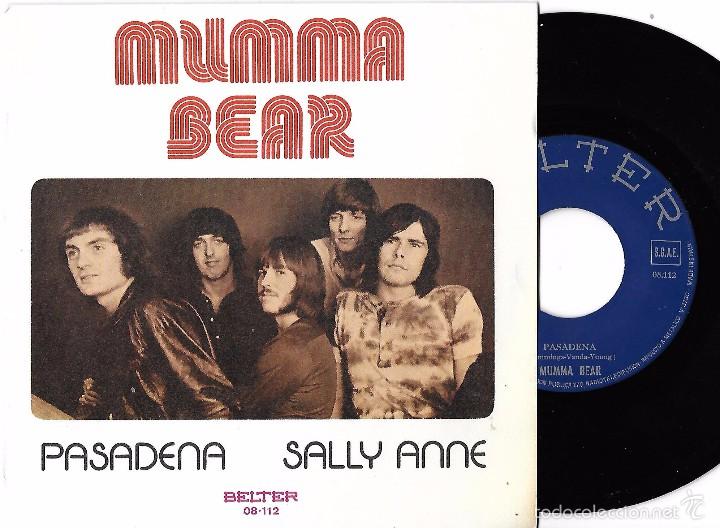Discos de vinilo: MUMMA BEAR: PASADENA / SALLY ANNE - Foto 1