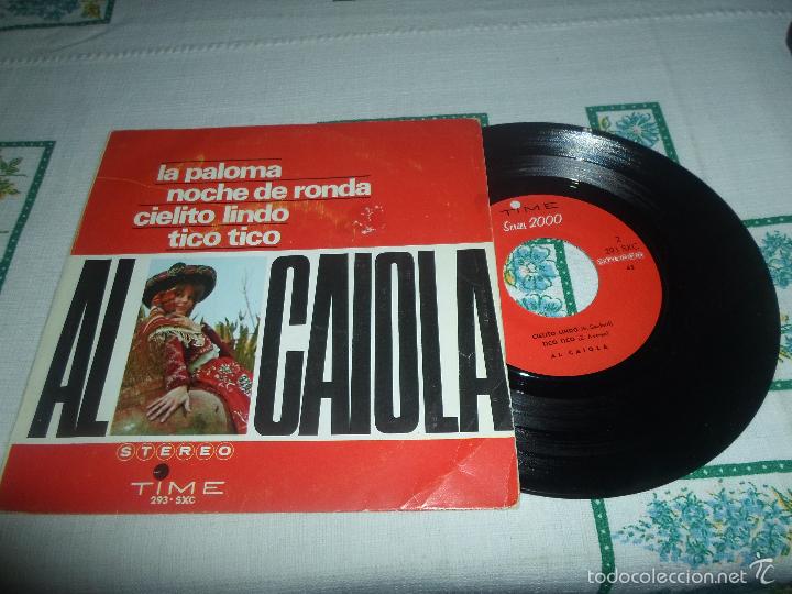 Discos de vinilo: AL CAIOLA LA PALOMA - Foto 1