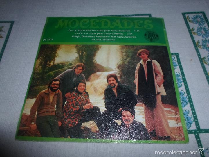 Discos de vinilo: MOCEDADES SOLO ERA UN NI&Ntilde;O - Foto 2