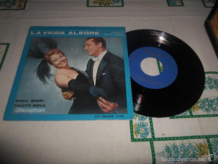 Discos de vinilo: LA VIUDA ALEGRE MARCEL MERKES - Foto 1