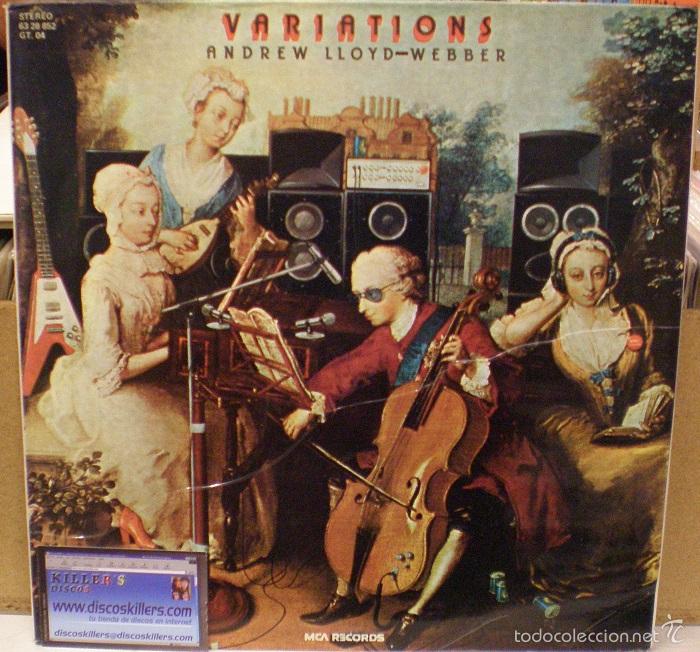 Discos de vinilo: Variations - Andrew Lloyd Webber - LP. Edici&oacute;n espa&ntilde;ola de 1978