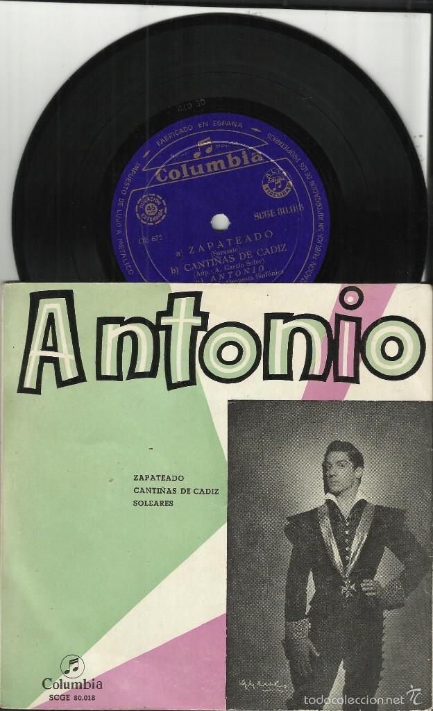 Discos de vinilo: antonio ep zapateado + 3 - Foto 1
