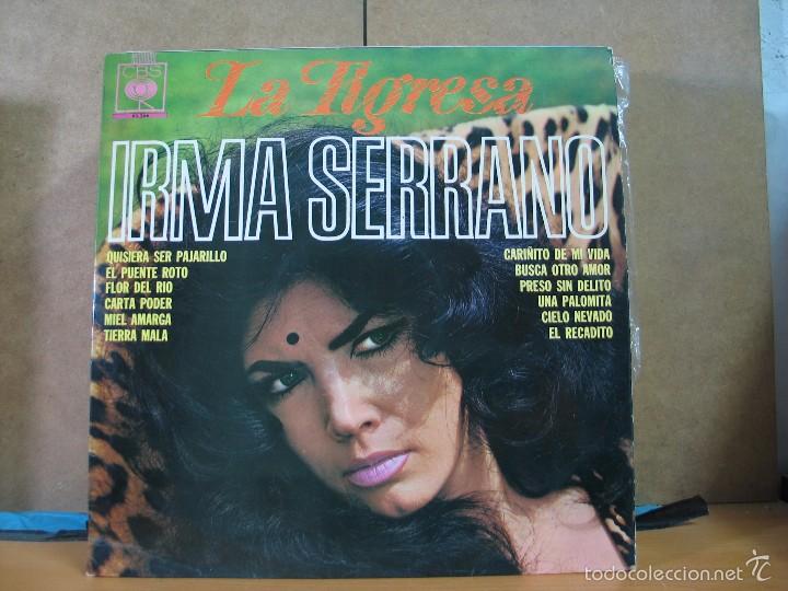 Discos de vinilo: Irma Serrano - La Tigresa - CBS 63266 - 1968 - Foto 1