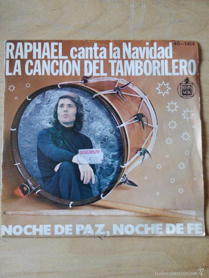 Discos de vinilo: RAPHAEL CANTA A LA NAVIDAD - Foto 1
