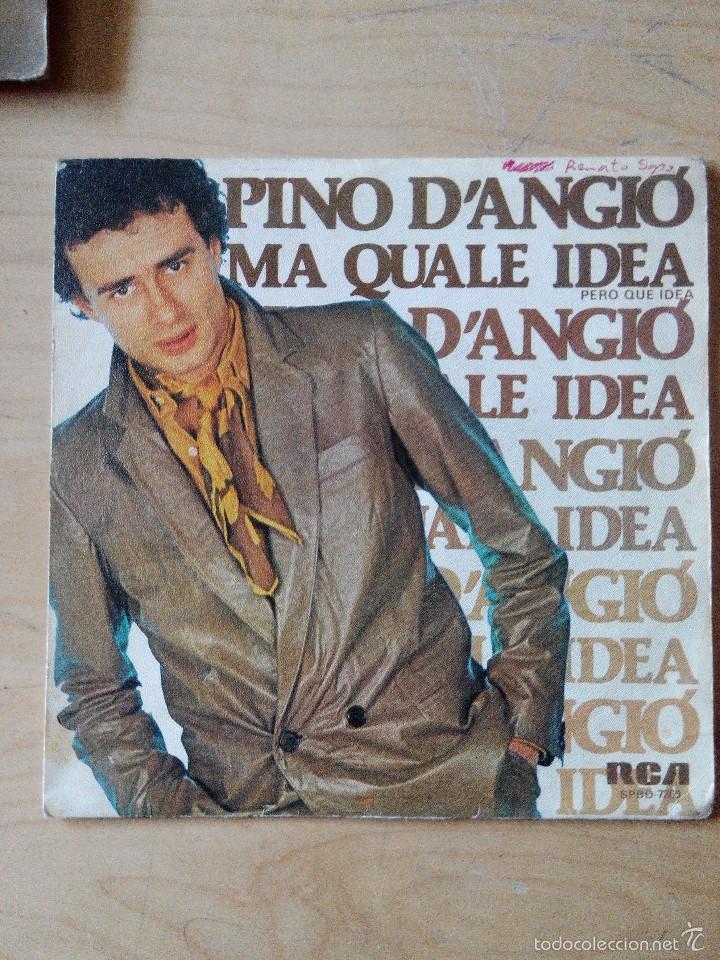 Discos de vinilo: PINO D&acute;ANGIO - MA QUALE IDEA - Foto 1