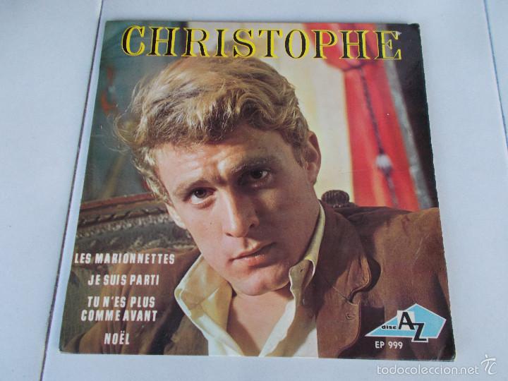 Discos de vinilo: CHRISTOPHE - LES MARIONNETTES - EP - 1965 - Foto 1