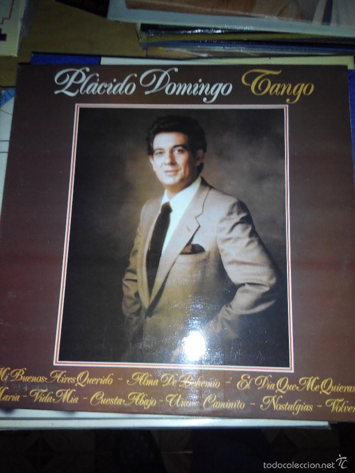 Discos de vinilo: PLACIDO DOMINGO - TANGO LP VINILO - Foto 1