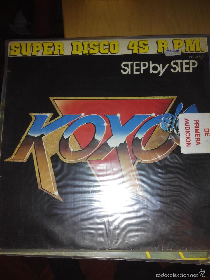 Discos de vinilo: KOXO - STPE BY STEP- SUPER SINGLE 45 VINILO - Foto 1