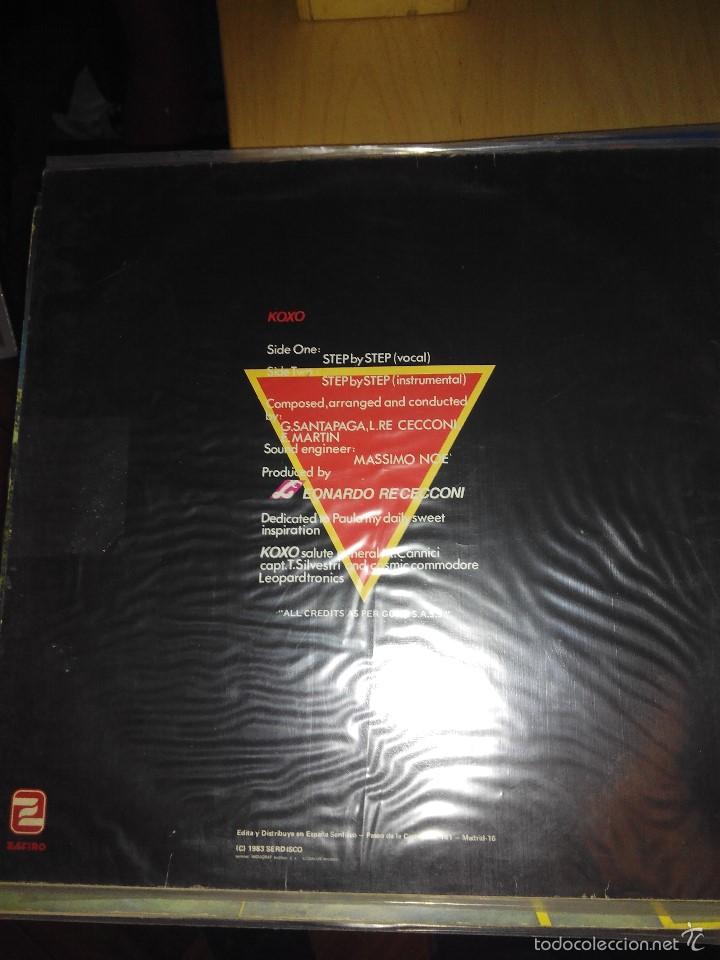 Discos de vinilo: KOXO - STPE BY STEP- SUPER SINGLE 45 VINILO - Foto 2