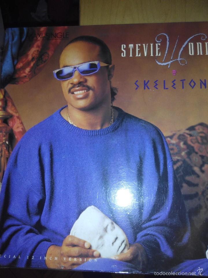 Discos de vinilo: STEVIE WONDERS - SKELETON - Foto 1