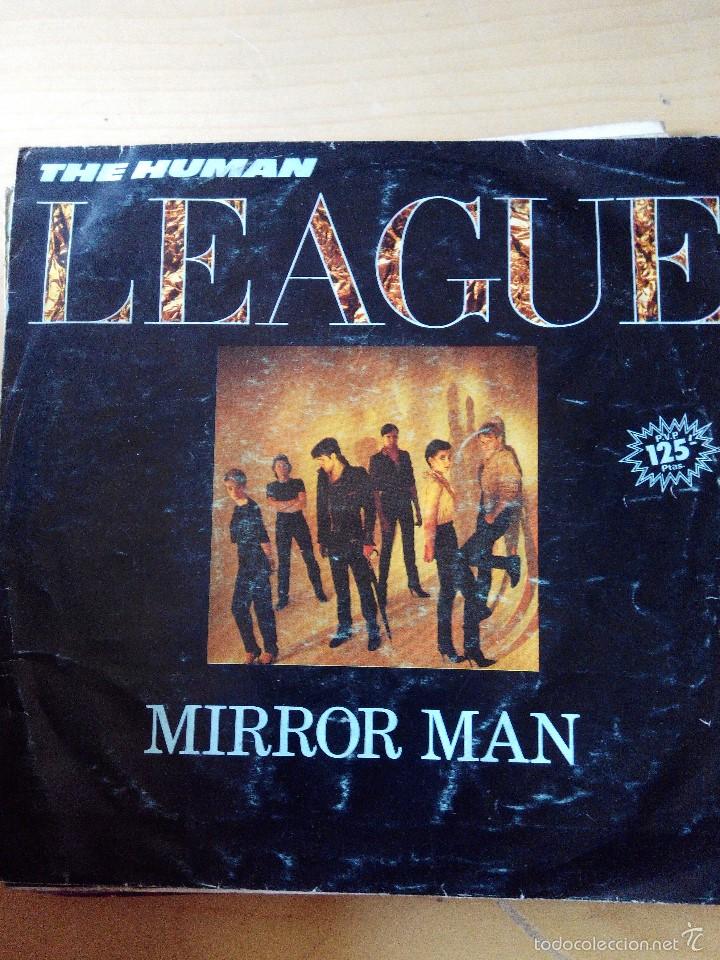 Discos de vinilo: THE HUMAN LEAGUE - MIRRON MAN - SINGLE VINILO - Foto 1