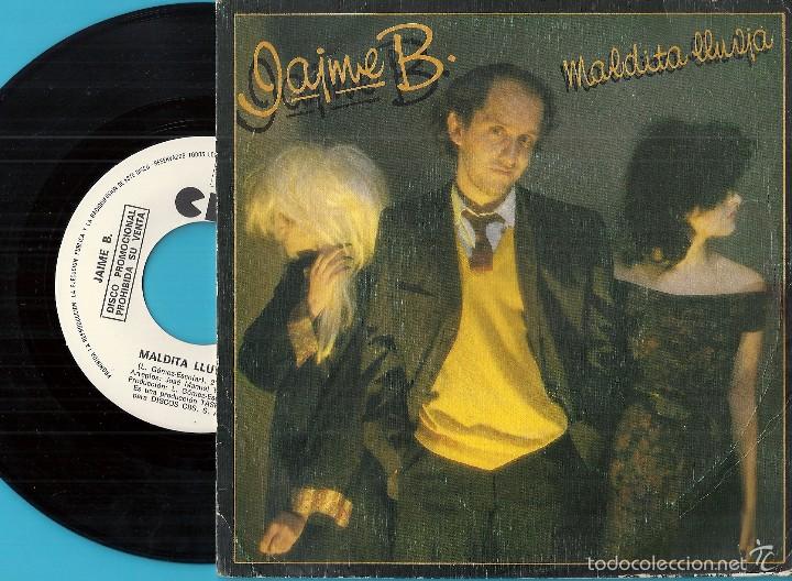 Discos de vinilo: JAIME B.: MALDITA LLUVIA - Foto 1