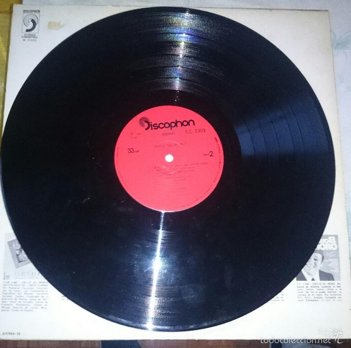 Discos de vinilo: EMILIO EL MORO : LA DEMOCRACIA (DISCOPHON 1976) - Foto 3