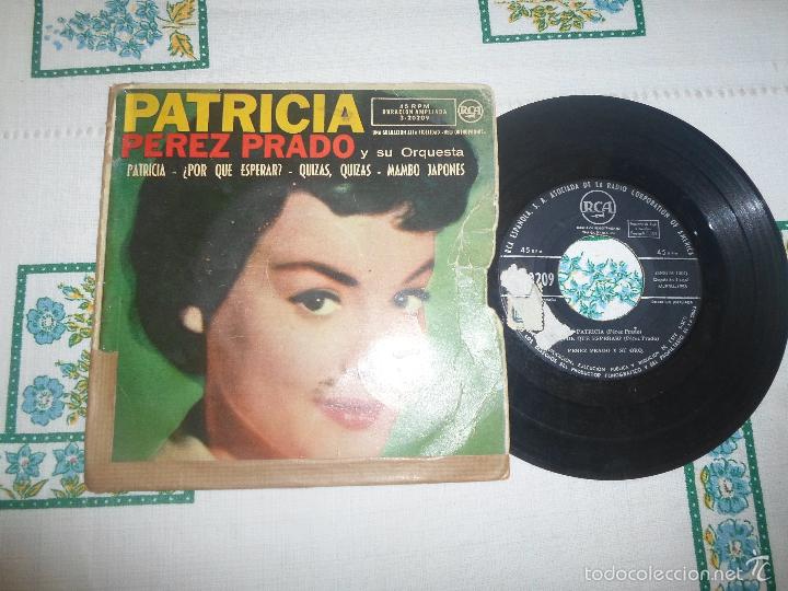 Discos de vinilo: PEREZ PRADO - PATRICIA +3 - Foto 1