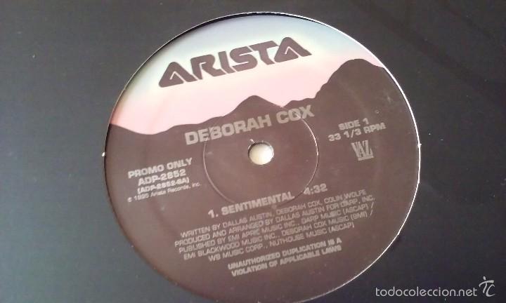 Discos de vinilo: Deborah Cox - Sentimental - 1995 - Foto 1
