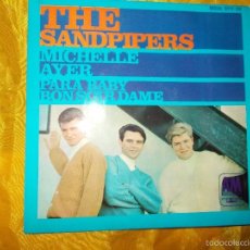 Discos de vinilo: THE SANDPIPERS. MICHELLE + 3 . EP. HISPAVOX / AM RECORDS 1967. IMPECABLE. Lote 59778968
