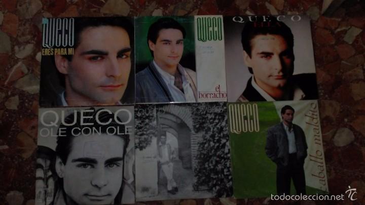 Discos de vinilo: QUECO LOTE 6 SINGLES - Foto 1
