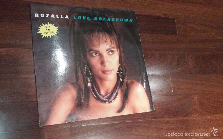 Discos de vinilo: Rozalla-love breakdown.maxi - Foto 1