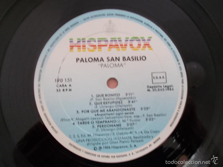 Discos de vinilo: PALOMA SAN BASILIO.. PALOMA- - Foto 3