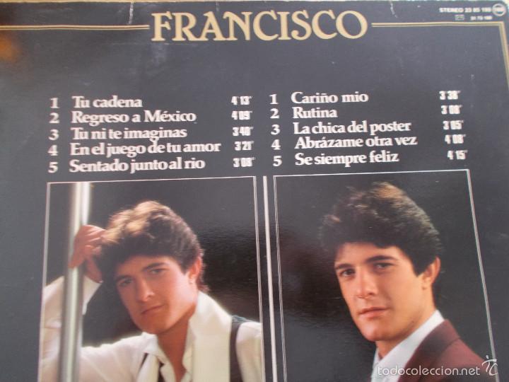 Discos de vinilo: FRANCISCO CARI&Ntilde;O MIO - Foto 2