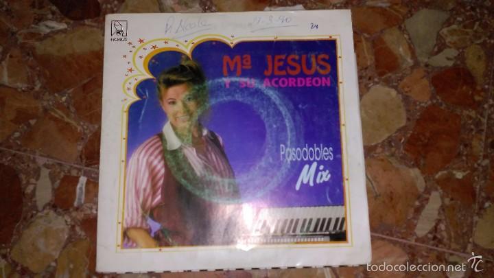 Discos de vinilo: M&ordf; JESUS Y SU ACORDEON PASODOBLES MIX - Foto 1