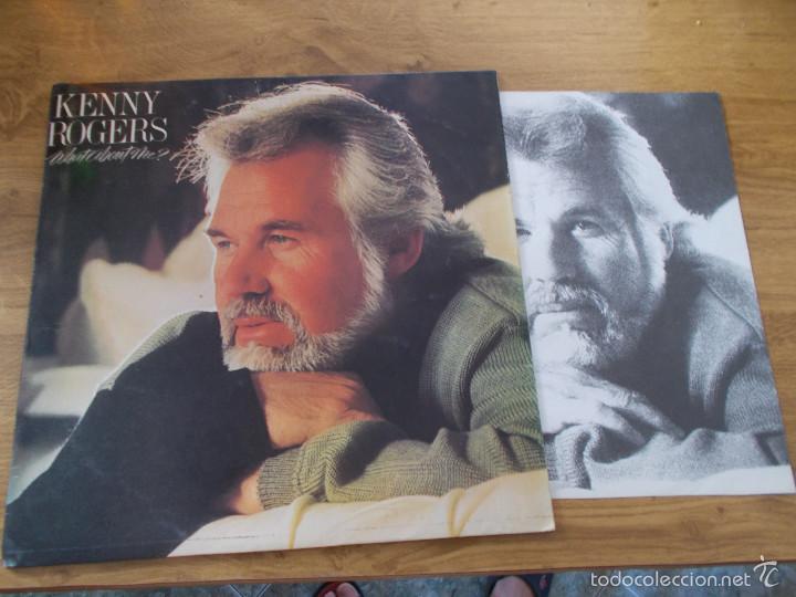 Discos de vinilo: KENNY ROGERS: WHAT ABOUT ME? - Foto 1