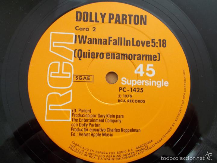 Discos de vinilo: DOLLY PARTON.BABY I&acute;M BURNIN. - Foto 3