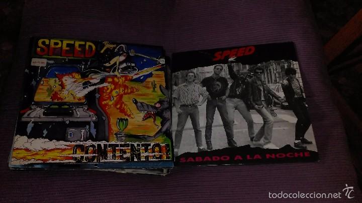 Vinyl-Schallplatten: LOTE DE 2 SINGLES DE SPEED