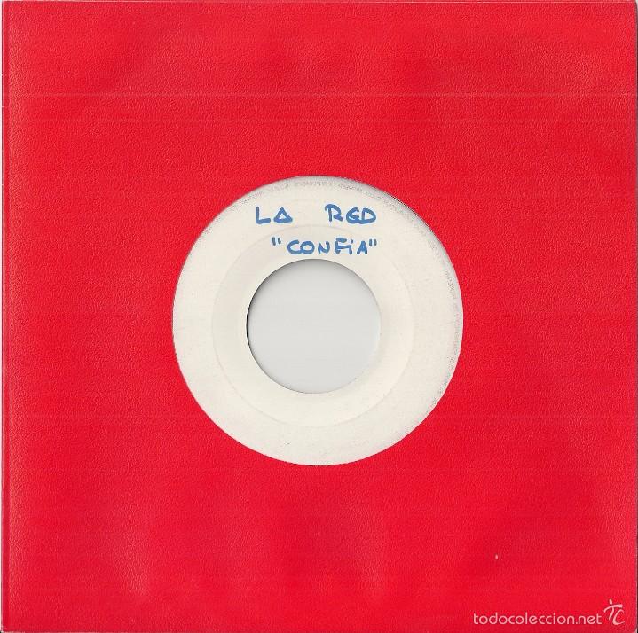 Discos de vinilo: LA RED: CONF&Iacute;A (TEST PRESSING PROMOCIONAL) - Foto 1