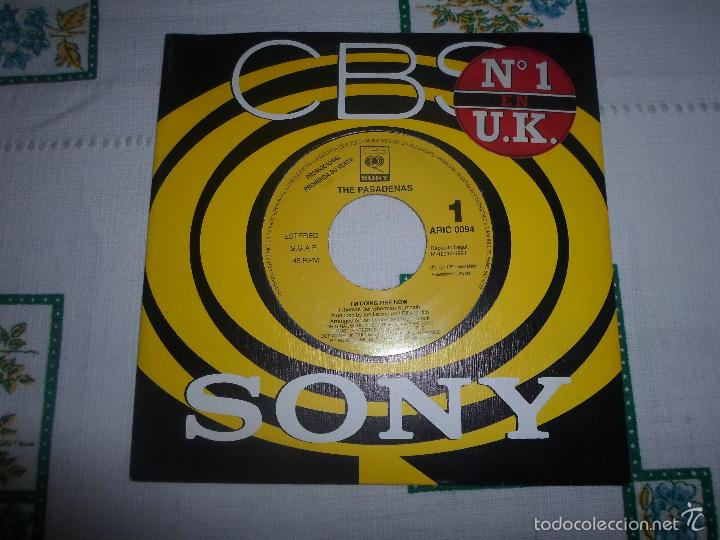 Discos de vinilo: THE PASADENAS - IM DOING FINE NOW - Foto 1