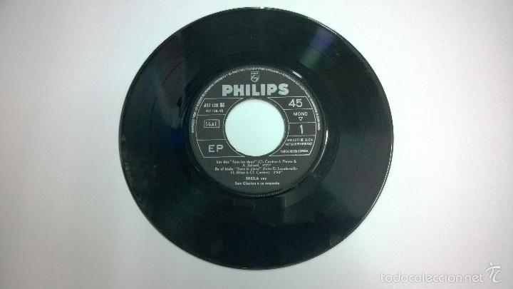 Discos de vinilo: Sheila.El folklore americano.Los dos.EP.ESPA&Ntilde;A 1966.PHILIPS. - Foto 3
