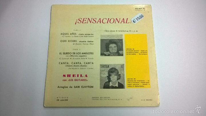 Discos de vinilo: Sheila.Aquel a&ntilde;o.EP.ESPA&Ntilde;A 1963.PHILIPS. - Foto 2