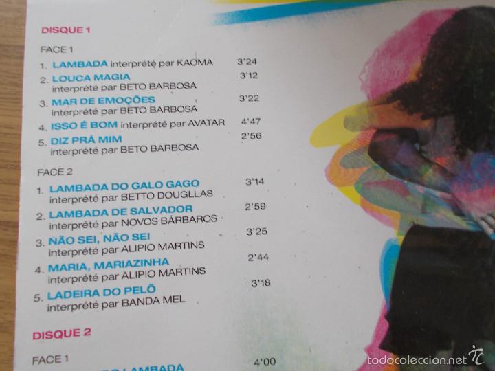 Discos de vinilo: LAMBADA. DOS LPS - Foto 2