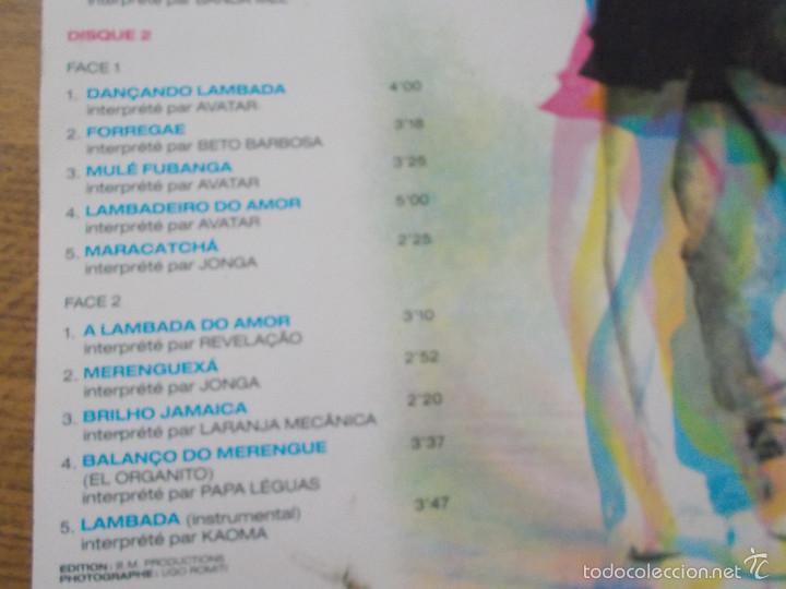 Discos de vinilo: LAMBADA. DOS LPS - Foto 3