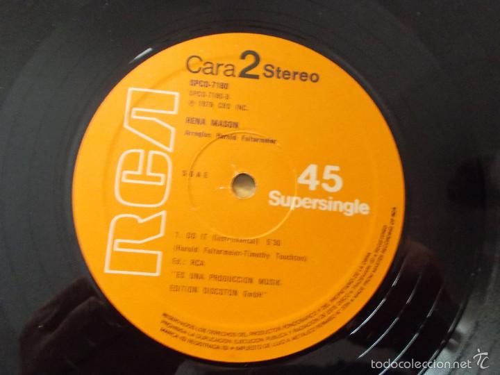 Discos de vinilo: RENA MASON. DO IT - Foto 3